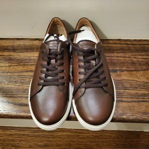 Ferragamo 'Newport' Brown Sneakers